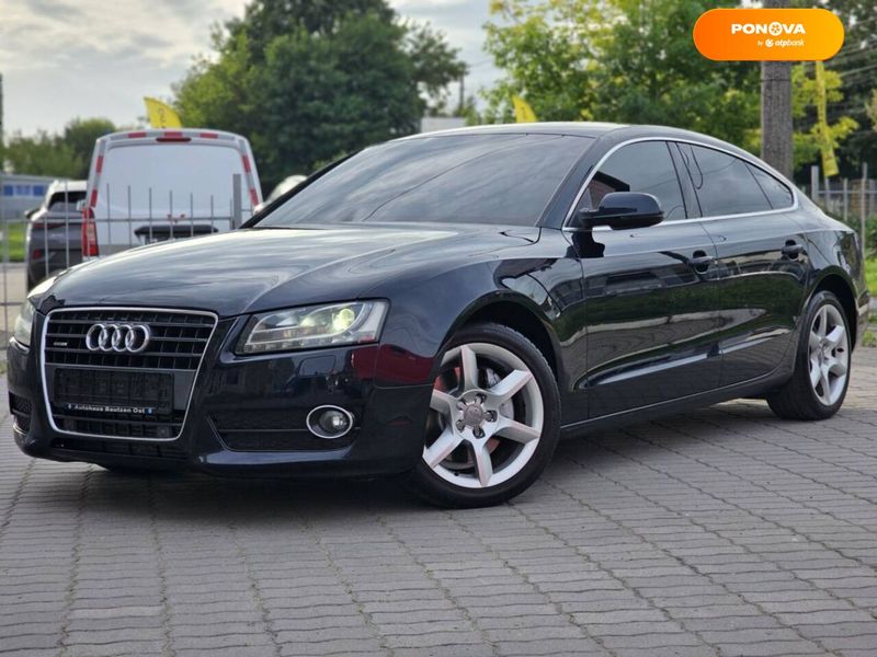 Audi A5 Sportback, 2011, Бензин, 2 л., 193 тыс. км, Лифтбек, Синий, Хмельницкий Cars-Pr-55556 фото