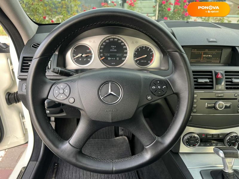 Mercedes-Benz C-Class, 2007, Бензин, 1.8 л., 231 тис. км, Седан, Білий, Одеса 110213 фото