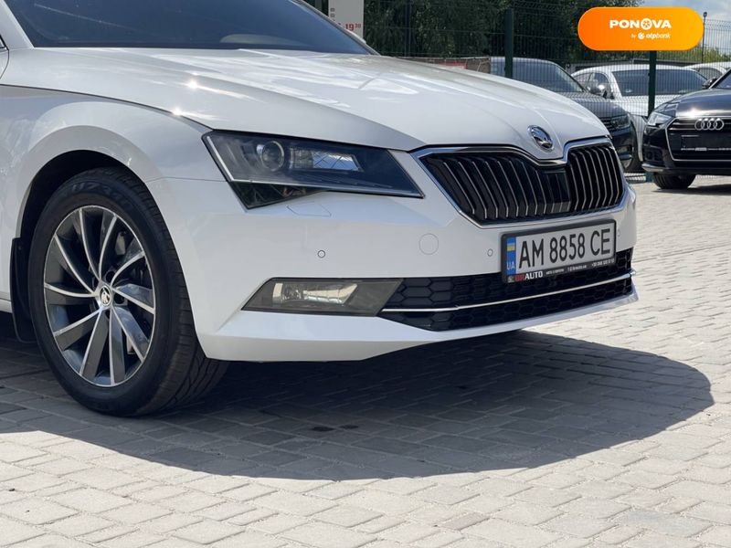 Skoda Superb, 2017, Бензин, 1.98 л., 228 тис. км, Універсал, Білий, Бердичів 102029 фото