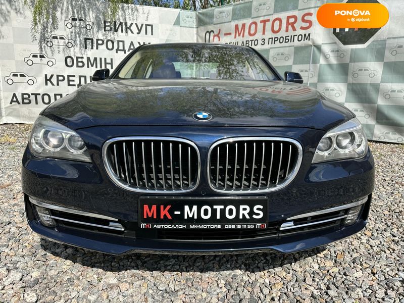 BMW 7 Series, 2012, Дизель, 2.99 л., 199 тис. км, Седан, Синій, Київ 100987 фото