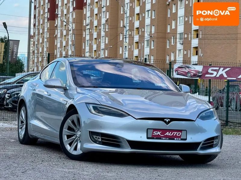 Tesla Model S, 2016 р., Електро, 96 тис. км, Седан, Сірий, Київ AT-10425601 фото