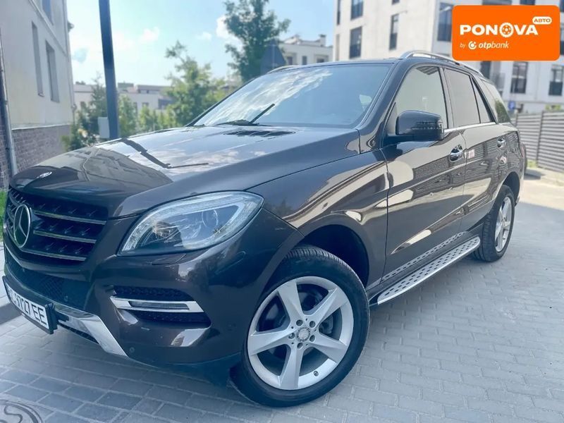 Mercedes-Benz M-Class, 2014 г., Дизель, 184 тыс. км, Внедорожник / Кроссовер, Коричневый, Львов AT-10401663 фото