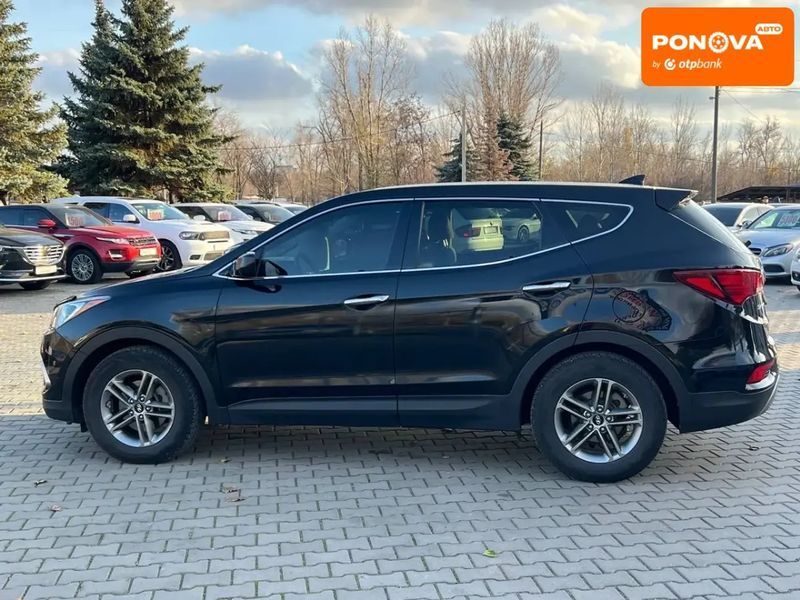 Hyundai Santa FE, 2016 р., Бензин, 168 тис. км, Позашляховик / Кросовер, Чорний, Кривий Ріг AT-10405018 фото