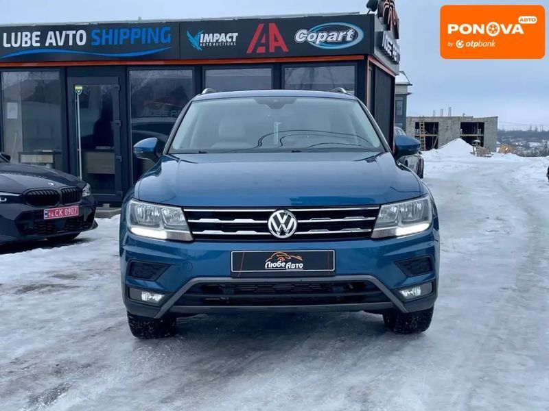 Volkswagen Tiguan Allspace, 2020 р., Бензин, 85 тис. км, Позашляховик / Кросовер, Синій, Львів AT-10408369 фото