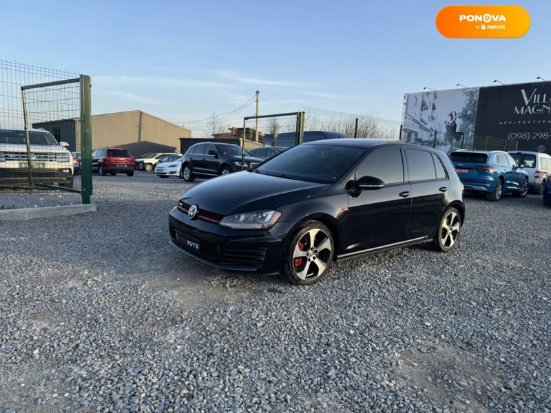 Volkswagen Golf GTI, 2017, Бензин, 2 л., 167 тис. км, Хетчбек, Чорний, Львів 108053 фото