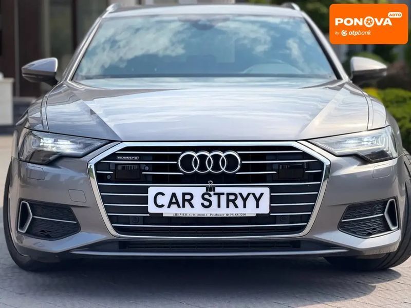 Audi A6, 2019 г., Гібрид (MHEV), 206 тыс. км, Универсал, Серый, Стрый AT-10424878 фото