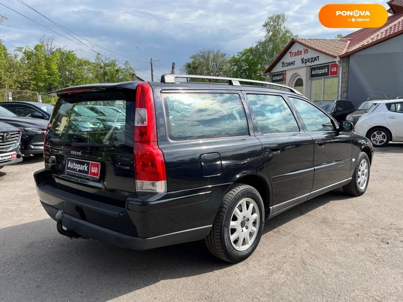 Volvo V70, 2004, Газ пропан-бутан / Бензин, 2.4 л., 263 тис. км, Універсал, Чорний, Вінниця 37082 фото