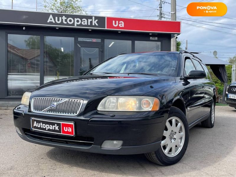 Volvo V70, 2004, Газ пропан-бутан / Бензин, 2.4 л., 263 тис. км, Універсал, Чорний, Вінниця 37082 фото