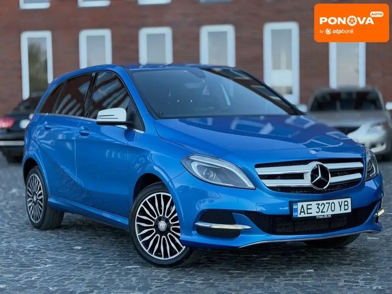 Mercedes-Benz B-Class, 2016 р., Електро, 124 тис. км, Хетчбек, Синій, Дніпро (Дніпропетровськ) AT-10417887 фото