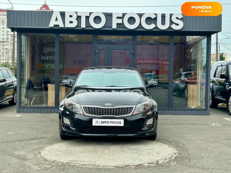 Kia Optima, 2016, Гібрид (HEV), 2.4 л., 207 тис. км, Седан, Чорний, Київ 100849 фото