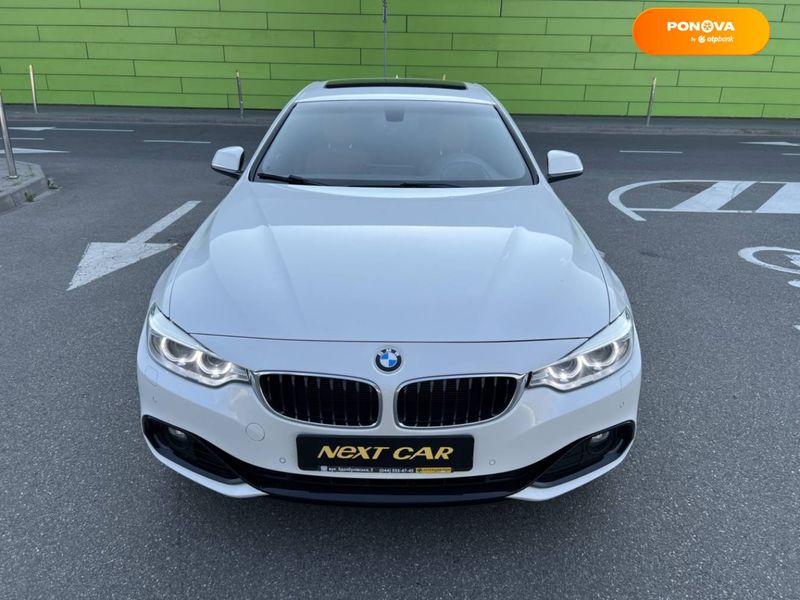 BMW 4 Series Gran Coupe, 2015, Бензин, 2 л., 128 тис. км, Купе, Білий, Київ 15993 фото