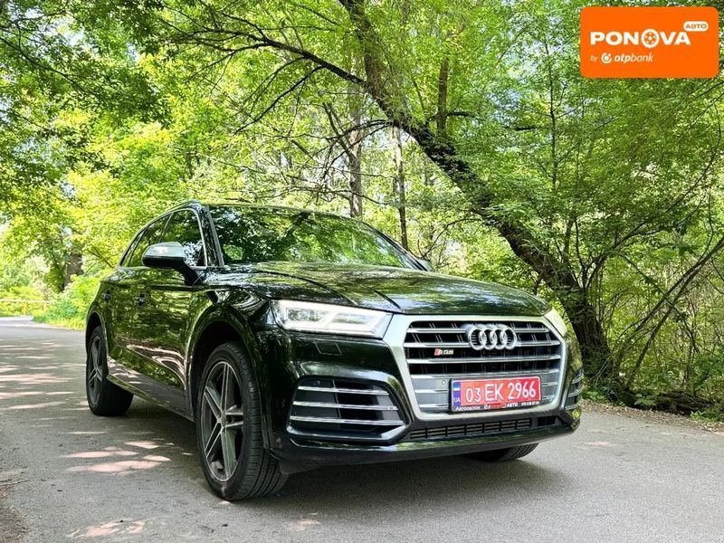 Audi SQ5, 2018 р., Бензин, 182 тис. км, Позашляховик / Кросовер, Чорний, Київ AT-10404565 фото