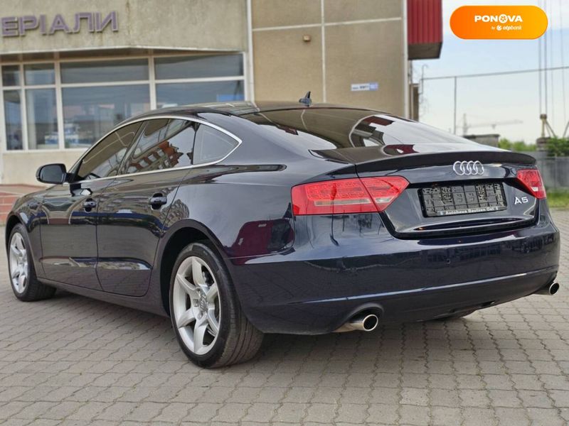 Audi A5 Sportback, 2011, Бензин, 2 л., 193 тис. км, Ліфтбек, Синій, Хмельницький Cars-Pr-55556 фото