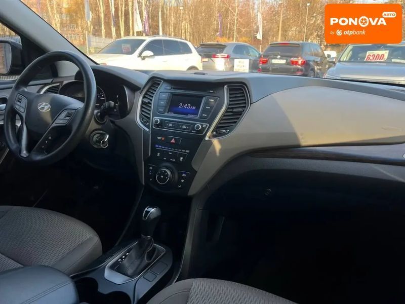 Hyundai Santa FE, 2016 р., Бензин, 168 тис. км, Позашляховик / Кросовер, Чорний, Кривий Ріг AT-10405018 фото