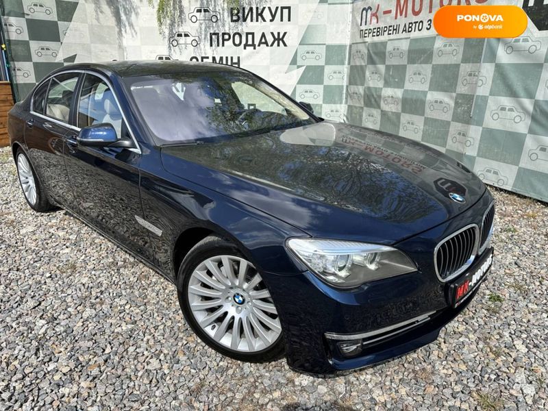 BMW 7 Series, 2012, Дизель, 2.99 л., 199 тис. км, Седан, Синій, Київ 100987 фото