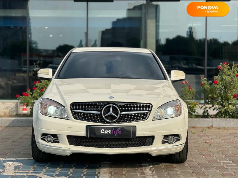 Mercedes-Benz C-Class, 2007, Бензин, 1.8 л., 231 тис. км, Седан, Білий, Одеса 110213 фото