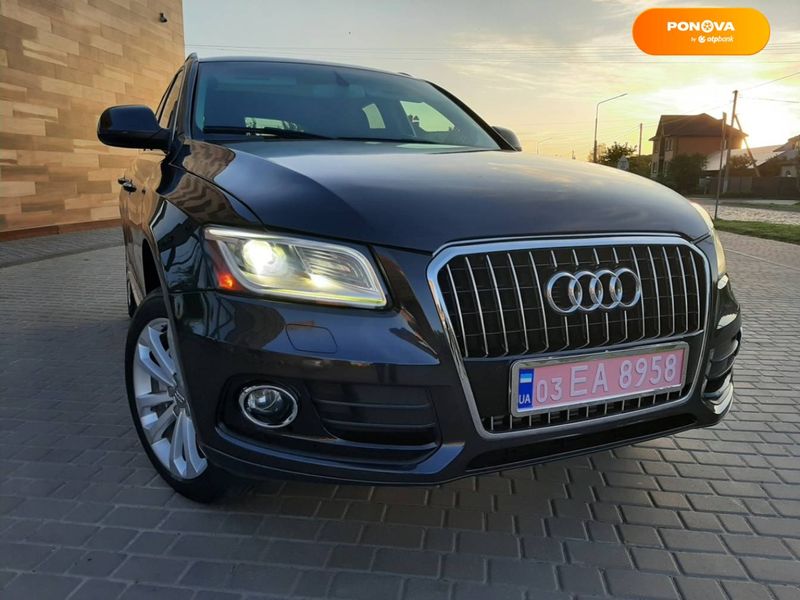 Audi Q5, 2015, Бензин, 1.98 л., 125 тис. км, Позашляховик / Кросовер, Сірий, Володимир-Волинський Cars-Pr-68751 фото