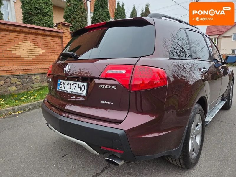 Acura MDX, 2008 г., Газ пропан-бутан / Бензин, 270 тыс. км, Внедорожник / Кроссовер, Красный, Хмельницкий AT-10404839 фото