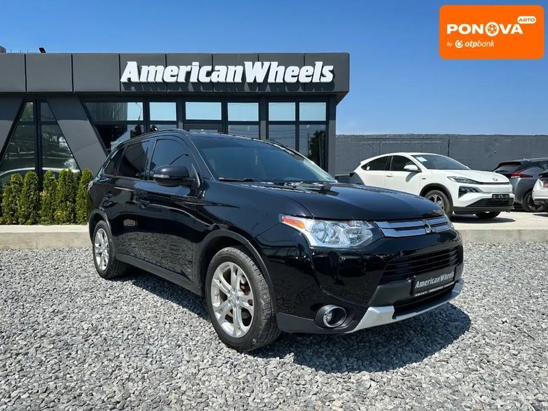 Mitsubishi Outlander, 2014 г., Бензин, 135 тыс. км, Внедорожник / Кроссовер, Чорный, Черновцы AT-10407280 фото