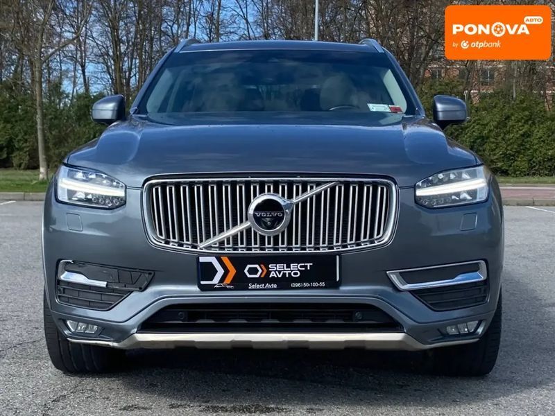 Volvo XC90, 2015 р., Бензин, 179 тис. км, Позашляховик / Кросовер, Сірий, Львів AT-10400599 фото