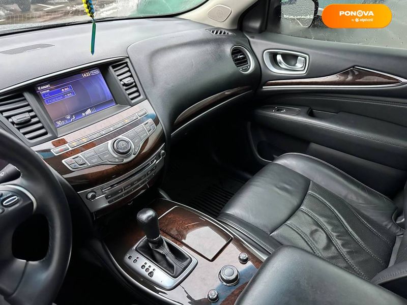 Infiniti JX35, 2013, Газ пропан-бутан / Бензин, 3.5 л., 113 тис. км, Позашляховик / Кросовер, Чорний, Київ 13757 фото