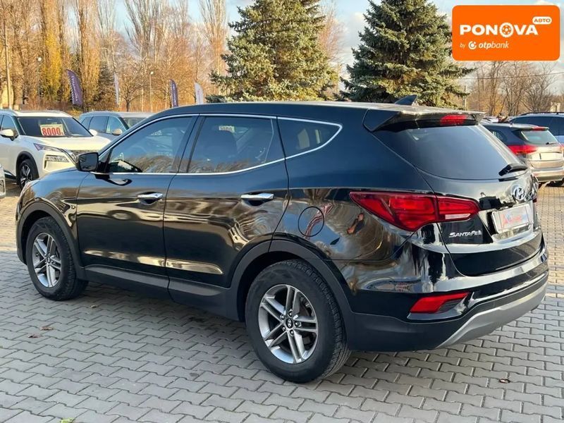 Hyundai Santa FE, 2016 р., Бензин, 168 тис. км, Позашляховик / Кросовер, Чорний, Кривий Ріг AT-10405018 фото