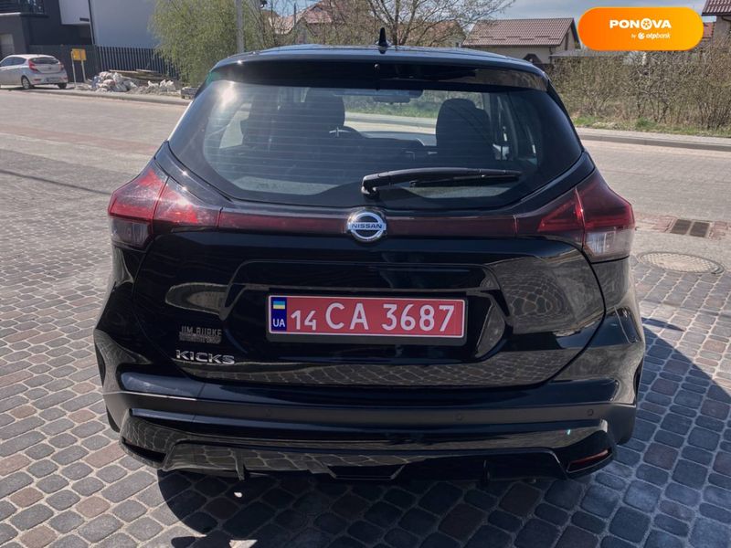 Nissan Kicks, 2021, Бензин, 1.6 л., 26 тис. км, Позашляховик / Кросовер, Чорний, Львів Cars-Pr-63065 фото