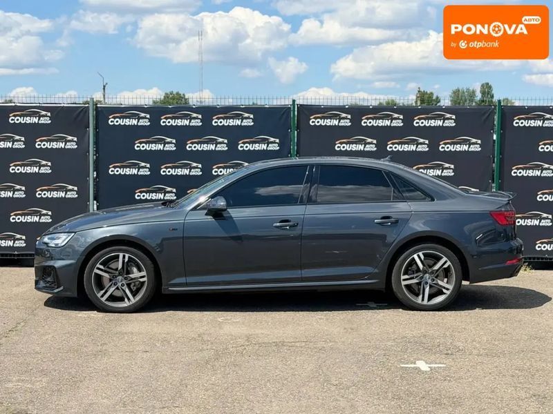 Audi A4, 2017 р., Бензин, 126 тис. км, Седан, Чорний, Київ AT-10419401 фото