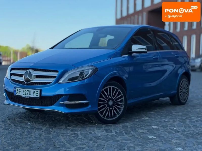 Mercedes-Benz B-Class, 2016 р., Електро, 124 тис. км, Хетчбек, Синій, Дніпро (Дніпропетровськ) AT-10417887 фото