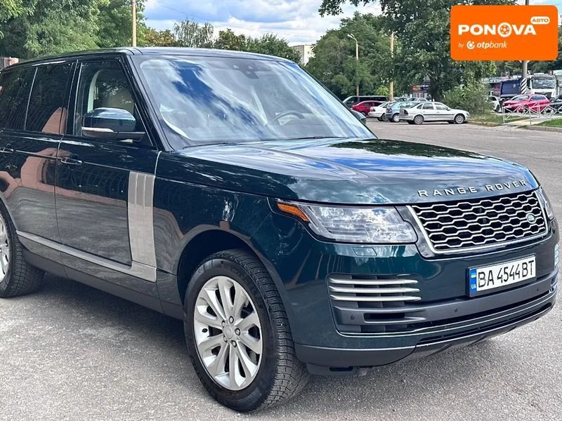 Land Rover Range Rover, 2017 р., Бензин, 89 тис. км, Позашляховик / Кросовер, Зелений, Кропивницький (Кіровоград) AT-10401117 фото