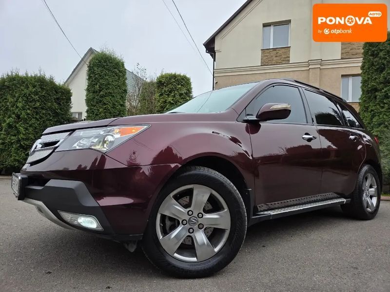 Acura MDX, 2008 г., Газ пропан-бутан / Бензин, 270 тыс. км, Внедорожник / Кроссовер, Красный, Хмельницкий AT-10404839 фото