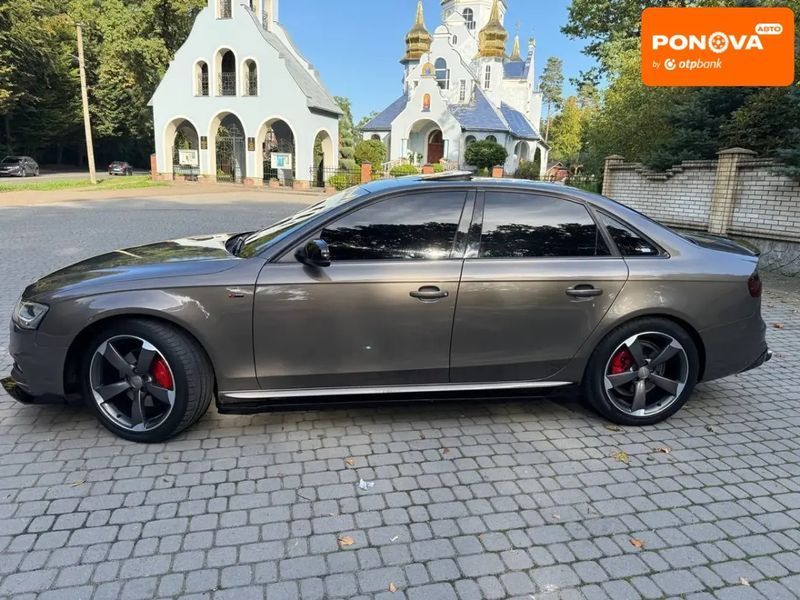 Audi A4, 2013 р., Бензин, 168 тис. км, Седан, Коричневий, Львів AT-10403042 фото