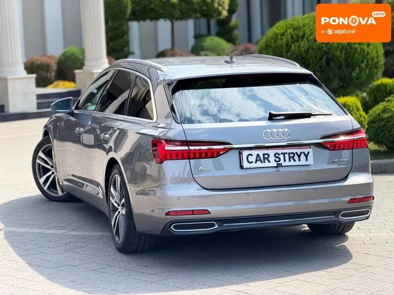 Audi A6, 2019 г., Гібрид (MHEV), 206 тыс. км, Универсал, Серый, Стрый AT-10424878 фото