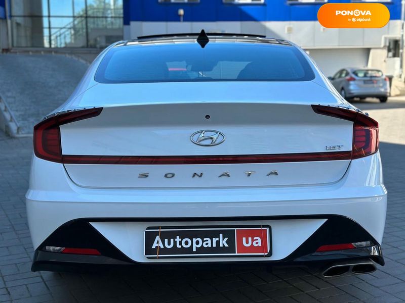 Hyundai Sonata, 2020, Бензин, 1.6 л., 24 тис. км, Седан, Білий, Одеса 102247 фото