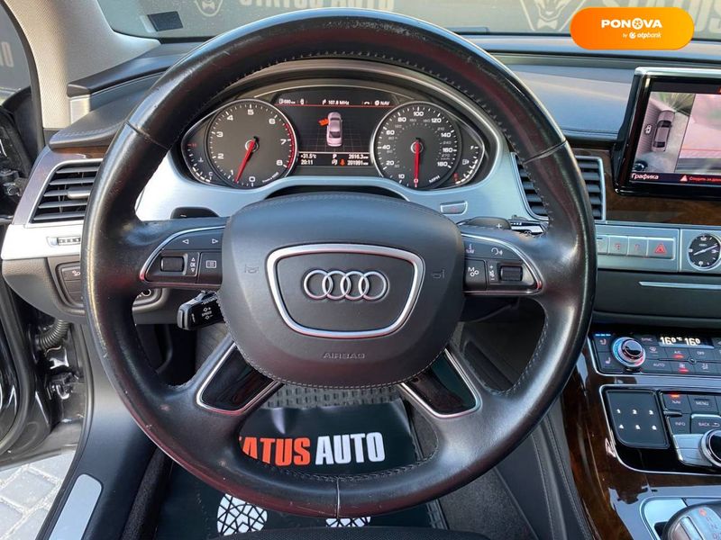 Audi A8, 2013, Бензин, 3 л., 200 тыс. км, Седан, Серый, Винница 102634 фото