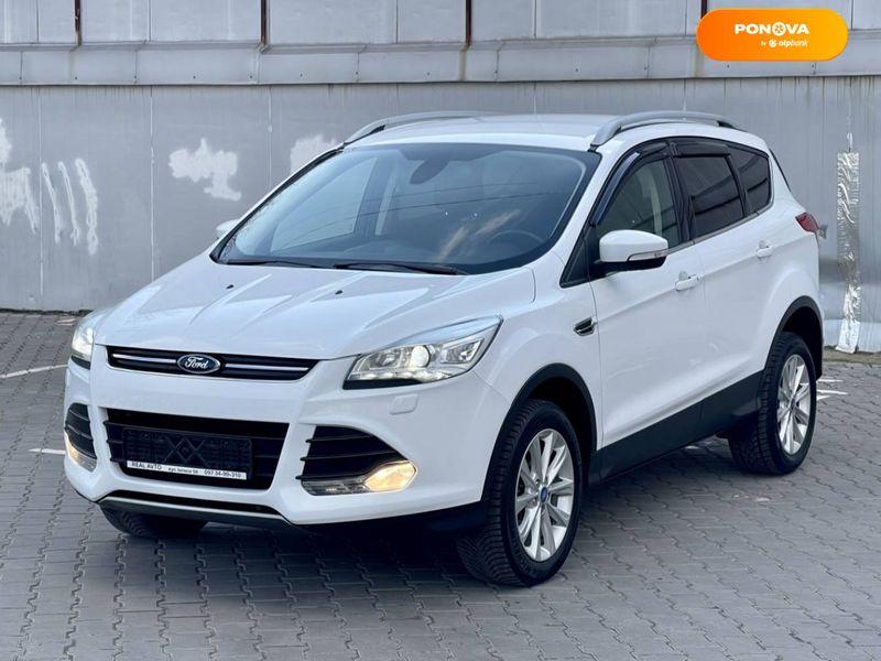 Ford Kuga, 2015, Дизель, 2 л., 156 тис. км, Позашляховик / Кросовер, Білий, Одеса Cars-Pr-63934 фото