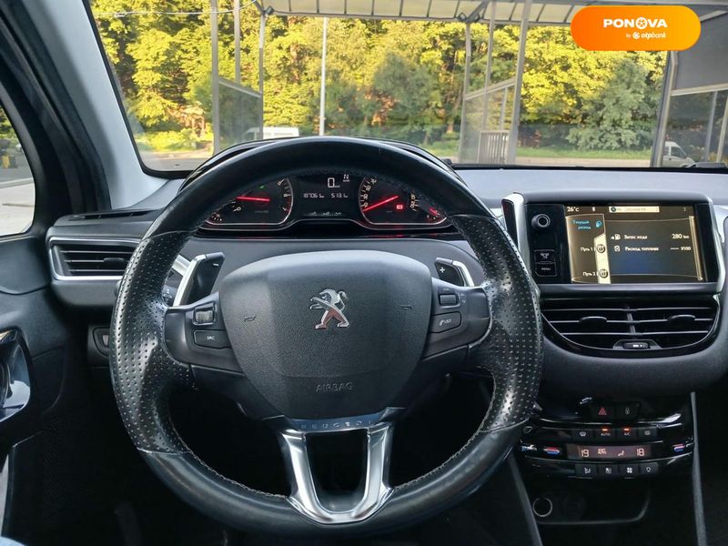 Peugeot 208, 2014, Бензин, 1.2 л., 187 тис. км, Хетчбек, Сірий, Київ 97944 фото