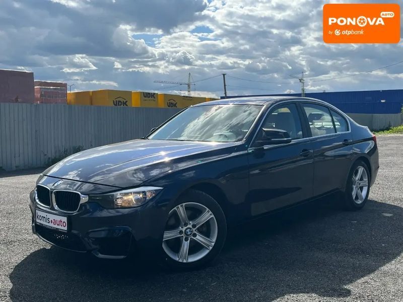 BMW 3 Series, 2015 р., Бензин, 120 тис. км, Седан, Синій, Вінниця AT-10418475 фото