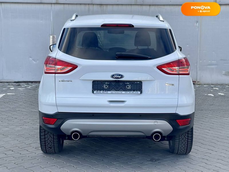 Ford Kuga, 2015, Дизель, 2 л., 156 тыс. км, Внедорожник / Кроссовер, Белый, Одесса Cars-Pr-63934 фото