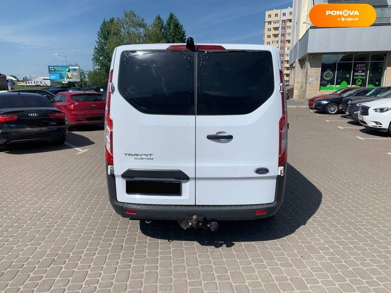 Ford Transit Custom, 2015, Дизель, 2.2 л., 207 тис. км, Вантажний фургон, Білий, Львів 44370 фото