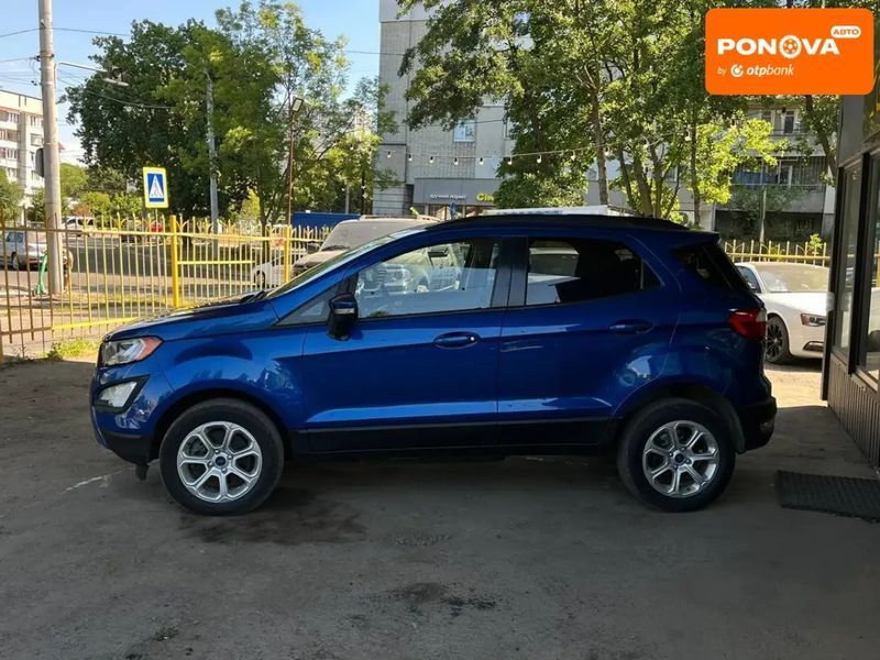 Ford EcoSport, 2019 р., Бензин, 99 тис. км, Позашляховик / Кросовер, Синій, Львів AT-10400412 фото