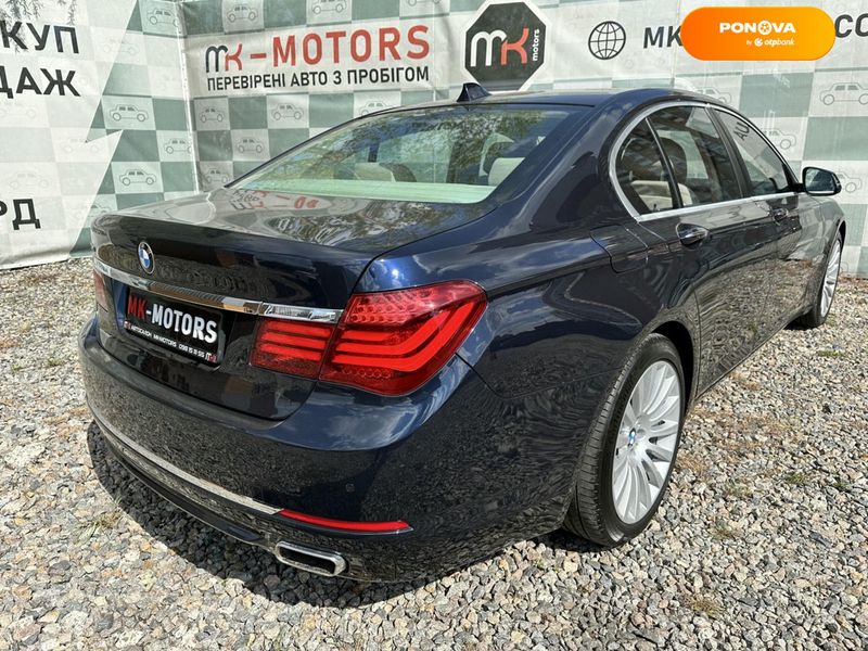 BMW 7 Series, 2012, Дизель, 2.99 л., 199 тыс. км, Седан, Синий, Киев 100987 фото