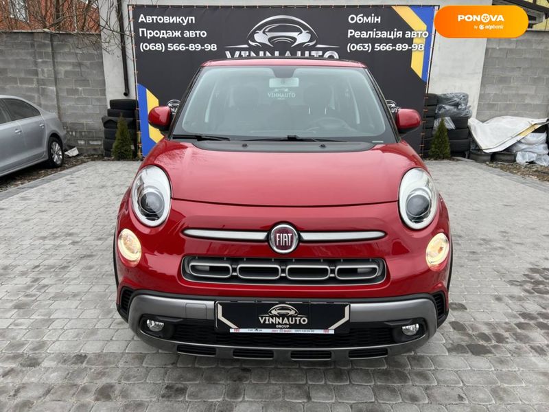 Fiat 500L, 2018, Бензин, 53 тыс. км, Хетчбек, Красный, Винница 33105 фото