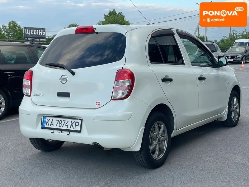 Nissan March, 2012 р., Бензин, 76 тис. км, Хетчбек, Білий, Житомир AT-10418248 фото