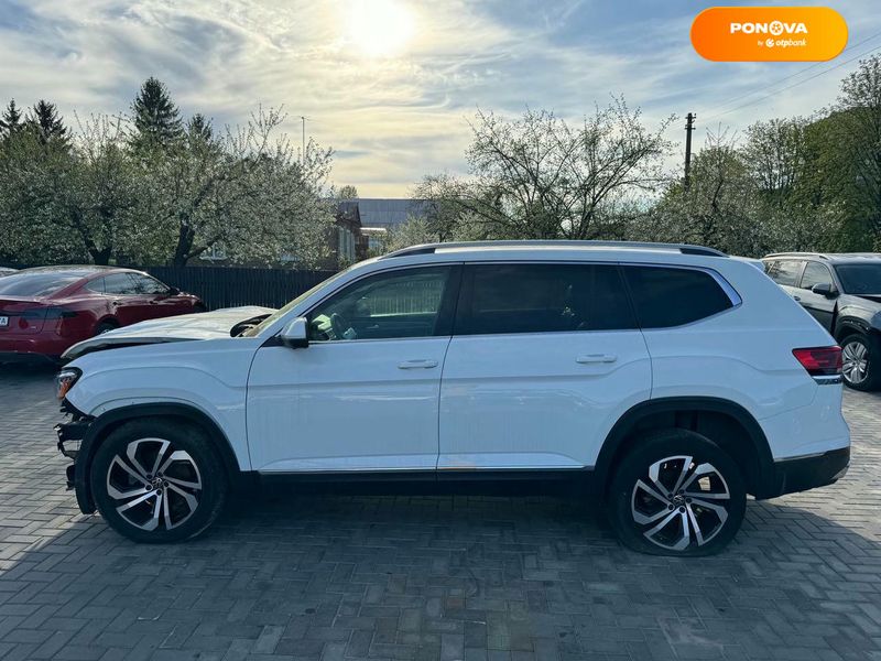 Volkswagen Atlas, 2021, Бензин, 3.6 л., 119 тыс. км, Внедорожник / Кроссовер, Белый, Луцк 35177 фото