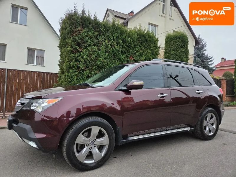 Acura MDX, 2008 г., Газ пропан-бутан / Бензин, 270 тыс. км, Внедорожник / Кроссовер, Красный, Хмельницкий AT-10404839 фото