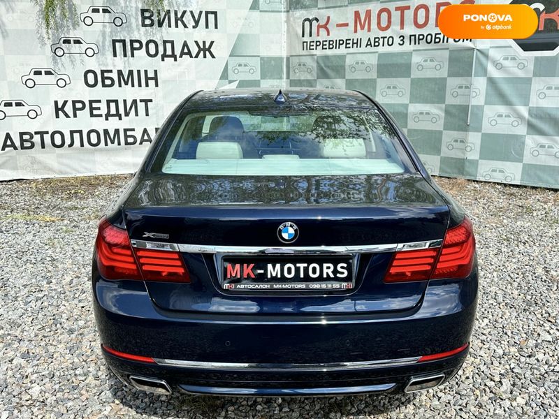 BMW 7 Series, 2012, Дизель, 2.99 л., 199 тыс. км, Седан, Синий, Киев 100987 фото