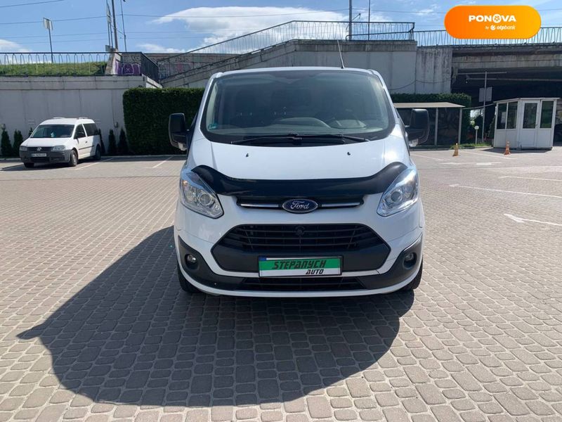 Ford Transit Custom, 2015, Дизель, 2.2 л., 207 тыс. км, Вантажний фургон, Белый, Львов 44370 фото