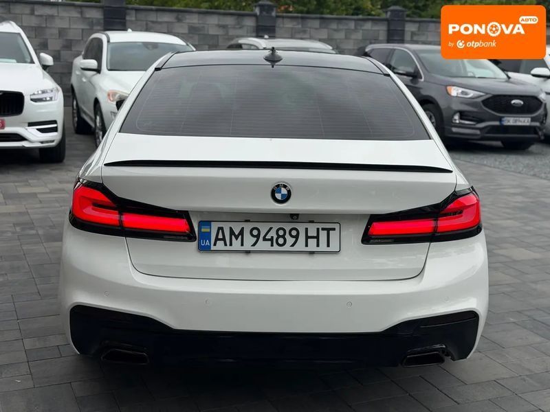 BMW 5 Series, 2017 р., Дизель, 256 тис. км, Седан, Білий, Рівне AT-10429487 фото