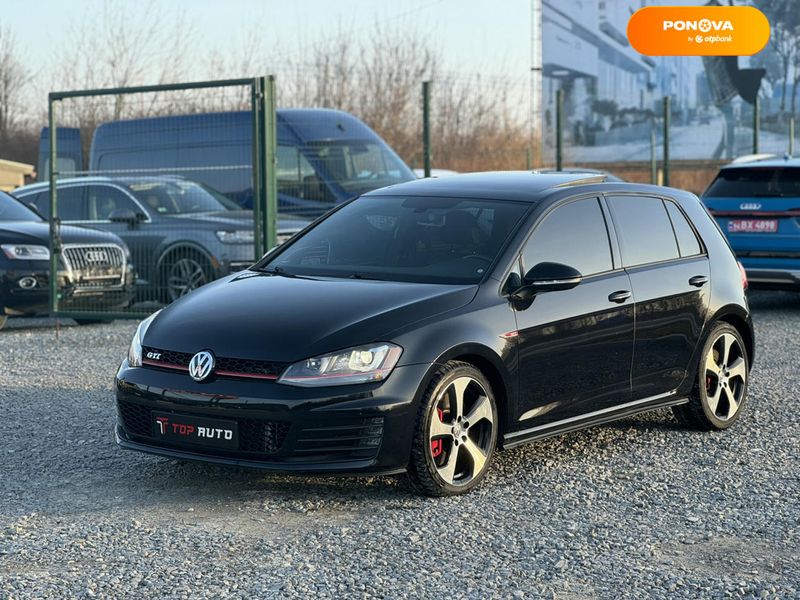 Volkswagen Golf GTI, 2017, Бензин, 2 л., 167 тис. км, Хетчбек, Чорний, Львів 108053 фото